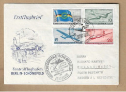 Los Vom 06.05  Sammler-Briefumschlag Aus Berlin 1956 Lufthansa-Satz - Covers & Documents