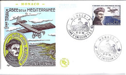 MONACO N° PA81 S/L. DE MONACO A/12.12.63 - Posta Aerea