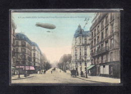 (06/05/24) 75-CPA PARIS - 19ème ARRONDISSEMENT - AVENUE LAUMIERE - DIRIGEABLE CLEMENT BAYARD - Arrondissement: 19