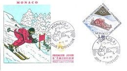 MONACO N° PA83 S/L. DE MONACO/3.12.64 - Poste Aérienne