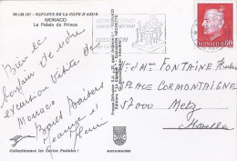 MONACO N° 993 S/CP. DE MONTE CARLO¨/3.9.76  POUR FRANCE - Cartas & Documentos