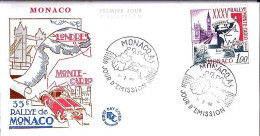 MONACO N° 689 S/L.DE MONACO A/1.2.66/   - Briefe U. Dokumente