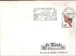 MONACO N° 539B S/L. DE MONTE CARLO/22.7.64  POUR FRANCE - Cartas & Documentos