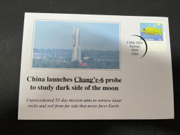 6-5-2024 (4 Z 17) Chan'e 6 Probe (China Space Agency) Launch A Probe To Retrieve Lunar Rocks And Soil - Otros & Sin Clasificación