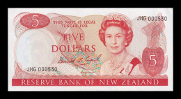 Nueva Zelanda New Zealand 5 Dollars ND (1981-1992) Pick 171c Sc Unc - Neuseeland