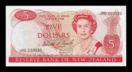 Nueva Zelanda New Zealand 5 Dollars ND (1981-1992) Pick 171c Sc Unc - Nueva Zelandía