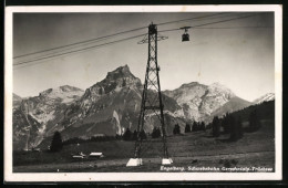 AK Engelberg, Schwebebahn Gerschnialp-Trüebsee  - Kabelbanen