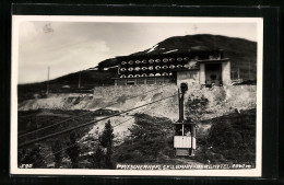 AK Patscherkofel, Seilbahn Am Berghotel Auf Dem Gipfel  - Seilbahnen