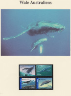 AUSTRALIAN WHALES, Series UM, WWF, Australia, Issues 2013 - Baleines