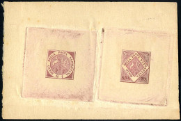 (*) 1898, Ristampe Private Dei Francobolli Del Regno Di Napoli Eseguiti Nel 1898 A Torino Su Carta A Mano, Tre Coppie In - Napels