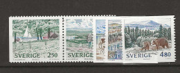 1990 MNH Sweden, Mi 1582-86 Postfris** - Nuevos