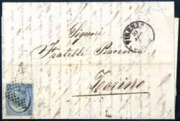 Cover 1867, 20 Su 15 C III Tipo Con Soprastampa Parzialmente Mancante O Evanescente, Su Lettera Da Firenze, 10.IV.67, A  - Sonstige & Ohne Zuordnung