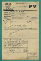 SNCF Récépissé Pour L' Expédition Du 27 Avril 1945 Pour Laiterie Saint Jean De Sauves - Verkehr & Transport