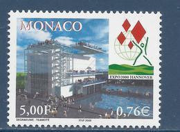 Monaco - YT N° 2252 ** - Neuf Sans Charnière - 2000 - Nuevos
