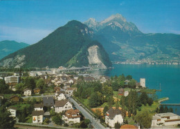 Stansstad - Mit Schnitzturm Und Pilatus      Ca. 1980 - Stansstad