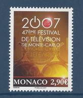 Monaco - YT N° 2595 ** - Neuf Sans Charnière - 2007 - Neufs