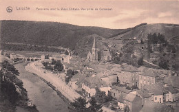 LA ROCHE En ARDENNE -  Panorama Avec Le Vieux Chateau - Vue Prise De Corumont - La-Roche-en-Ardenne