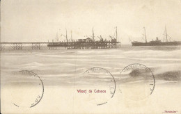 Cpa Cotonou, Les Quais, Wharf - Benín