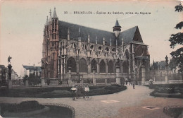 BRUXELLES - Eglise Du Sablon Prise Du Square - Altri & Non Classificati