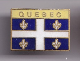 Pin's Drapeau Du Québec Réf 8613 - Città