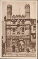 Christchurch Gate, Canterbury, Kent, C.1940s - Photo Precision Postcard - Canterbury