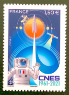 2021 FRANCE N 5522 CNES 1961 - 2021 - NEUF** - Nuevos