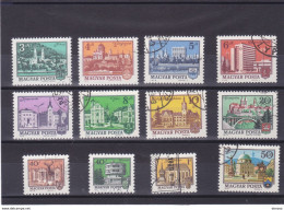 HONGRIE 1973-1979 VILLES Oblitéré, Used Cote :2,80 Euros - Oblitérés