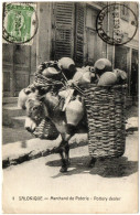 1.1.5 GREECE, SALONIQUE / SALONICA, POTTERY DEALER, 1919, POSTCARD - Griekenland