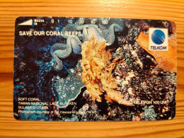 Phonecard Indonesia - Underwater Life - Indonesien