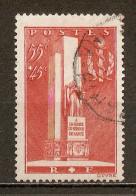 1938 - A La Gloire Du Service De Santé Militaire 55c.+45c. Rouge - N°395 (cote 13€) - Usados