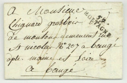 59 MORTAGNE Pour Baugé - 1801-1848: Precursors XIX