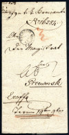 Cover "Rzeszow", RSp Müller 510 Punkte, Ex Offo Brief Vom 6.11.1838 Nach Przeworsk - Autres & Non Classés
