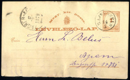 Piece/cover "RAJEVOSELO", Zwei Briefstücke Frankiert Mit 1858 15 Kr. Blau Type II Bzw. Mit 1863 15 Kr. Braun Gez. 14, Da - Otros & Sin Clasificación