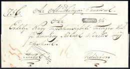 Cover ZALATNA: Ex Offo Brief Vom 2.4. (handschriftlich Eingetragen) 1847 Nach Kolozsvár (Klausenburg), Sauber Abgeschlag - Sonstige & Ohne Zuordnung