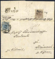 Cover 1850, Rekommandierter Brief (mit Inhalt) Vom 30.12.1850 Von Wien über Budweis Nach Krummau In Böhmen, Frankiert Mi - Sonstige & Ohne Zuordnung