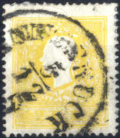 O 1858, INNSBRUCK Teilstempel Auf 2 Kreuzer Dunkelgelb, Type I, Eckzahnknick, Befund Dr. Ferchenbauer, Kat. 10 IB/ 540,- - Sonstige & Ohne Zuordnung