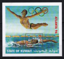 Kuwait 1996 Olympic Games - Atlanta, USA Souvenir Sheet MNH + FREE GIFT - Ete 1996: Atlanta