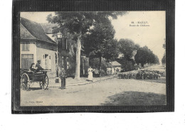 10-MAILLY-Une Vue Animée De La " TRANSHUMANCE Des MOUTONS " Route De CHÂLONS - Mailly-le-Camp