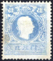 O 1858, TRIEST Abends 16/11, Stempel Auf 15 Kr. Blau Mit Schwachem Maschinenabklatsch , Ex Provera, Befund Goller, Kat.  - Autres & Non Classés