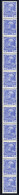 ** 1913, Jubiläumsausgabe Auf Gewöhnlichem Papier, 25 H. Ultramarin Im Postfrischen Senkrechtem Elferstreifen, ANK 147x  - Otros & Sin Clasificación