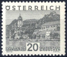 ** 1929/30 20 Gr. FM., Landschaftsbilder Auf Dickem Gelblichem Papier, Attest Soecknick, Kat. Nr. 503x - Other & Unclassified