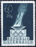 (*) 1948, Olympische Spiele 60 + 20 Gr., Gezähnte Einzelprobe Auf Weißem Papier In Anderer Farbe Schwärzlichgrünblau In  - Other & Unclassified