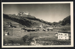 AK Lech /Vorarlberg, Ortspartie Mit Kirche  - Otros & Sin Clasificación