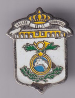 Pin's Blason Ecusson Vallée Gelos Heureuse Cheval Réf 8614 - Città