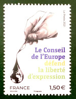 2021 FRANCE N 181 LE CONSEIL,DE L’EUROPE DÉFEND LA LIBERTÉ D’EXPRESSION - NEUF** - Ongebruikt