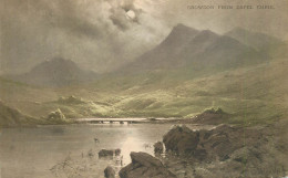 Wales Snowdon From Capel Curig - Sonstige & Ohne Zuordnung