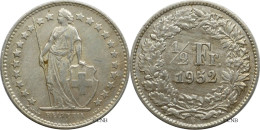 Suisse - Confédération Helvétique - 1/2 Franc 1952 B - TTB/XF45 - Mon6216 - 1/2 Franc
