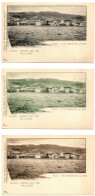 1.1.7,8,9 GREECE, VOLOS, VIEW FROM THE SEA, THREE POSTCARDS - Grecia