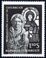 ** 1964, Romanische Kunst, 1,50 S In Grauschwarz Auf Phosphoreszierendem Papier, Postfrisch, Attest Soecknick, ANK 1181  - Sonstige & Ohne Zuordnung