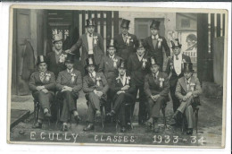 Carte Photo Ecully - Classes 1933-34 (69) - Other & Unclassified